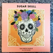 NEW Galison SUGAR SKULL 500 piece puzzle Day of the Dead Halloween