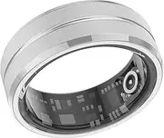 AVINMER Gen 1 Ultra Thin Waterproof Scrolling Smart Ring Remote for TikTok YouTube Instagram Shorts Video,Camera and E-Book with Calories/Heart Rate/Blood Oxygen/Sleep Health Monitoring Size 7