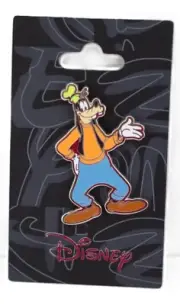 Disney Pin Badge Monogram Goofy