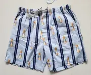 PETER ALEXANDER MEN PETER RABBIT MID PJ SHORT in Blue RRP$59.95