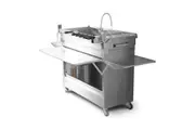 myGRILL Chef SMART Medium with Stainless Steel Cart - CS2111-15-PLUS-BUNDLE
