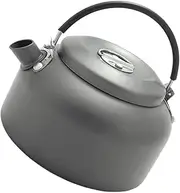 Generic Camping Kettle Portable Aluminum Alloy Tea Kettle Multi Function Stovetop Kettle for Outdoor Camping Hiking and Daily Use Lightweight and Compact Design Heat Resistant
