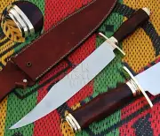 Alamo Musso Replica Bowie Knife 18" 1095 High Carbon Steel Handmade Bowie Knife