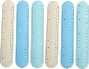 TEMPNAP 6pcs Slap Bracelet - Erasable Nurses Write Notepad - Silicone Wearable Reminder Bracelet - Waterproof Wristband Strap - for Daily Planner Study Task Memo Pad