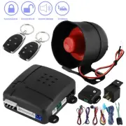 12V Car Security Anti-theft Burglar Alarm System Remote Control Locking Kit N2P0