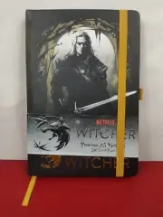 The Witcher Notebook Premium A5 Faux Leather Journal Diary Notes Hard Cover Gold