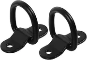 HEALLILY Strong D-Ring Tie Down Anchors for Cargo ATV Anchors Truck Bed Hooks Rv Tie Down Multi-use Lashing Rings