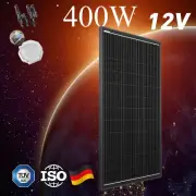 400W Mono Solar Panel 12V 400 Watt Boat Caravan Camping Home Battery Charging AU