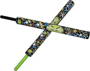 Sunflex Fandango Striker Sticks - Foam Swords for Athletic Training and Workout - Outdoor Sports Game - Set of Two with Storage Drawstring Bag Included