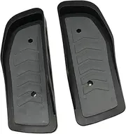 1 Pair Elliptical Machine Foot Pedals Devices Replacement Parts Stable Non Slip Elliptical Trainer Pedals for Sports Household Fitness Bike