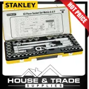 Stanley Socket Set 43 Piece 1/2" Dr METRIC/AF 89-509