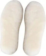 TEMPNAP 1 Pair Fuzzy Winter Insoles Comfortable Boot Insoles for Cold Weather Skin Friendly Easy to Use Shoe Inserts for Women Warm Practical Winter Footwear
