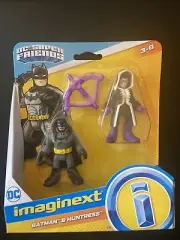 Imaginext DC Super Friends Heroes Batman & Huntress 3" 3 inch