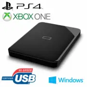 Western Digital 1TB Elements USB 3.0 Portable Hard Drive for PS4 Xbox One PC Mac