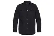 Duke Mens D555 Western Denim Kingsize Shirt (Black) - UTDC103