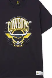 North Qld Cowboys NRL 2023 Adults Starburst T Shirt S-3XL!