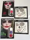 Halloween Makeup Face Tiger Skull Spider Web Tattoo Face Kit