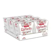Pack of 6 Ferrero Raffaello Almond Coconut Candy, 15 Count, Individually Wrapped