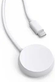 [Sinoacc] Charging Cable Compatible for Google Pixel Watch Charger 100Cm/3.3Ft USB Type C Charging Stand for Google Pixel Watch - White