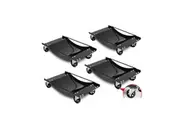 4pcs Heavy Duty Wheel Dolly 450 kg 1000 lb Car Vehicle Positioning Jack Platform