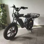電動送貨自行車全新設計 20"X4.0 輪電動自行車 1000W 馬達胖胎電動送貨自行車