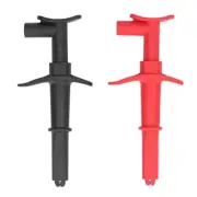 Accurate Test Grabber Probe for Electronic Component Testing Red and Black