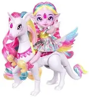 Magic Mixies Pixlings with Shimmer Reveal! Unia The Unicorn Pixling and Rainbow Star The Pegacorn. Create A Magic Potion That Reveals A Beautiful 16.5cm Pixling Doll and Unicorn Inside A Bottle!