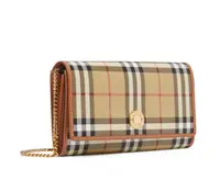 在飛比找樂天市場購物網優惠-Burberry 鏈袋斜背長夾 Hannah wallet 