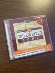 NIB Vintage 2002 Will Writer CD Rom Sealed