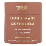 Teelixir Lion's Mane Mushroom Brain/Mood Activation Dietary Supplement 50 gm