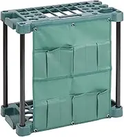 Lenoxx Garden Tool Organizer – Portable Utility Rack Holds 40 Yard Tools – Garage Organizers and Storage Home Essentials