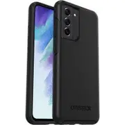 OtterBox Samsung Galaxy S21 FE 5G (6.4') Symmetry Series Antimicrobial Case - Black (77-83941)