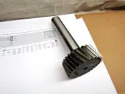 Atlanta Gear 20-89-330 Pinion Gear 30 Teeth Mod 2 Helical Tooth 20PA 25mm Shaft