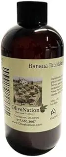 OliveNation Banana Emulsion for Baking, Water Soluble, Non-GMO, Gluten Free, Vegan - 8 Ounces