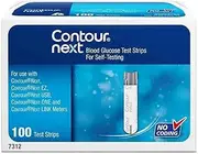Contour Next Blood Glucose Test Strips 100 Pack