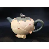 在飛比找蝦皮購物優惠-紫砂壺 青蛙蓮藕荷花壺 茶壺 茶具 茶杯 收藏
