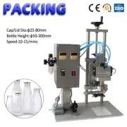 Glass Jam/Can Jar Bottle Capping machine Lug Cap Sealing Machine Steel Lid Cap