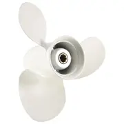 Propeller 9 1/4X11 for Outboard Engines 9.9 F9.9 15HP F15C F15 F20 Aluminum 8 Tooth Spline RH 63V-4 White