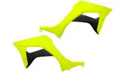 UFO Plastics HO05600-DFLU Radiator Shroud - Florescent Yellow Fluorescent Yellow