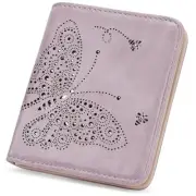 Small RFID Wallet Women Ultra Thin Slim Womens Wallet Mini Compact Bifold
