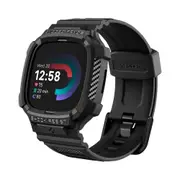 SPIGEN Versa 4/ Sense 2 Case, Genuine Rugged Armor Pro Flexible TPU Watch Band Cover for Fitbit