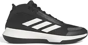 adidas Mens Bounce Legends Basketball Sneakers Shoes - Black, Black/Cloud White/Charcoal, 5.5 Women/4.5 Men