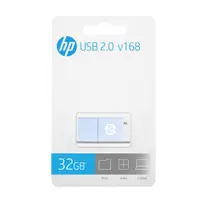 在飛比找蝦皮購物優惠-HP 惠普 v168 USB 2.0 迷你果凍隨身碟 微風藍