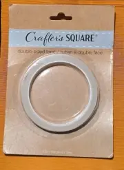 Crafter's Square Double-Sided Tape 0.3 in x 33 ft (8 mm x 10 m) New In Package