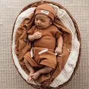 Snuggle Hunny Chestnut Organic Shorts