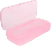 LALADEFIEE Nail Art Tool Sterilizer Box Portable Durable Tray for Tweezers Manicure Tools Detachable Design for Easy Cleaning Lightweight Compact for Travel Use