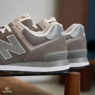 【NEW BALANCE】574 男鞋 女鞋 灰色 復古 麂皮 運動 休閒鞋 ML574EVG