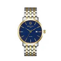 在飛比找PChome24h購物優惠-【BENTLEY賓利】 ELITE系列 簡約工藝手錶 (藍/