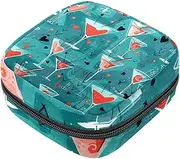 Period Bag,Sanitary Napkin Storage Bag,Fruit Cocktail Glass,Tampon Holder for Purse