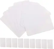 HONMEET Memory Flashcards 300Pcs White Paper Index Cards Blank Cards for DIY Portable Note Cards Safe Material